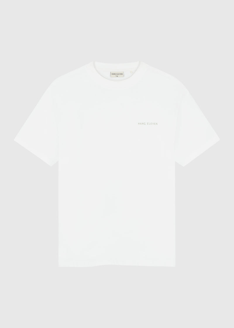 Olivgrünes T-Shirt – Off-White
