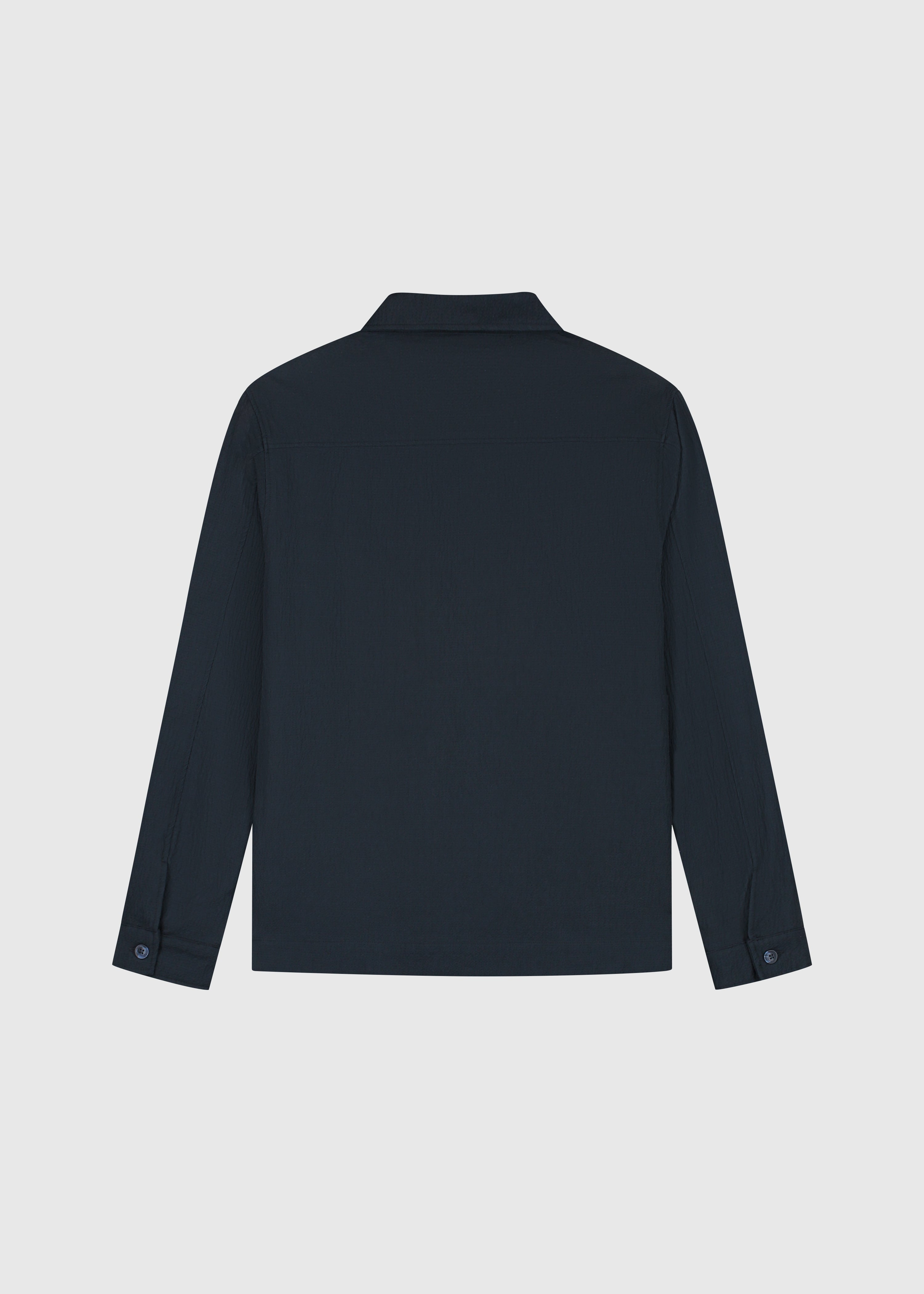 The Seersucker Jacket - Navy