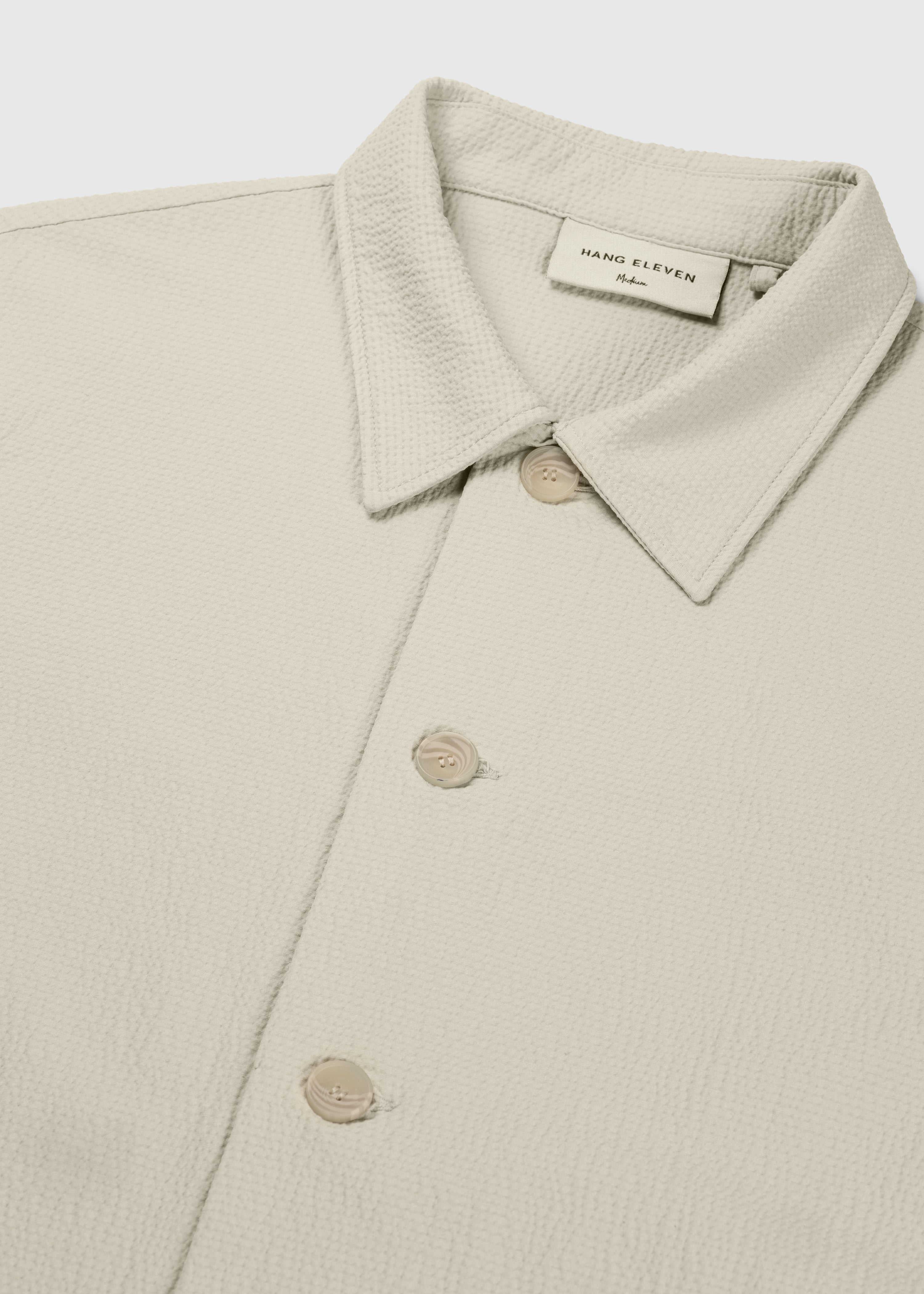 The Seersucker Jacket - Sand