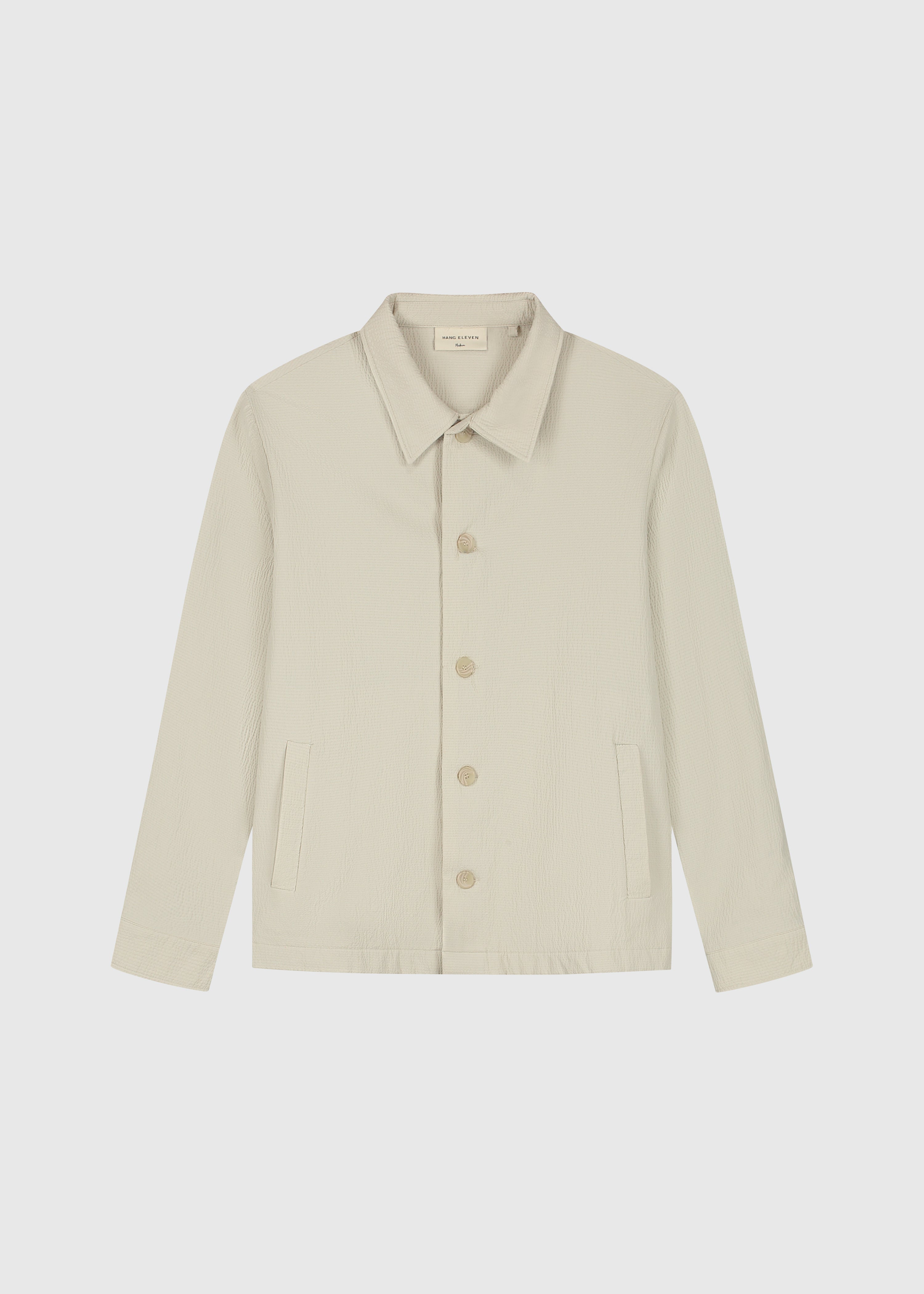 The Seersucker Jacket - Sand