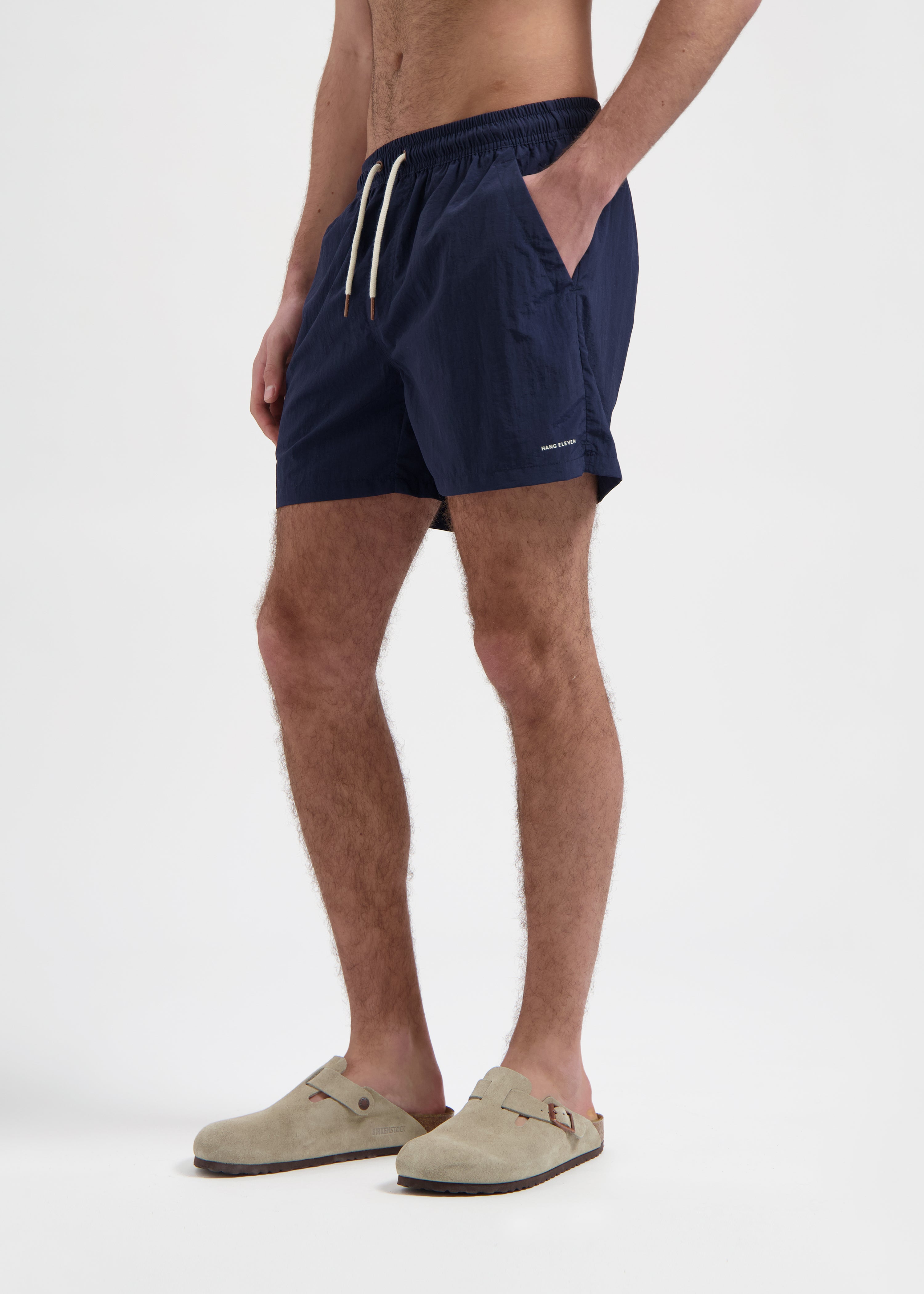 Premium Swim Short - Navy Blue