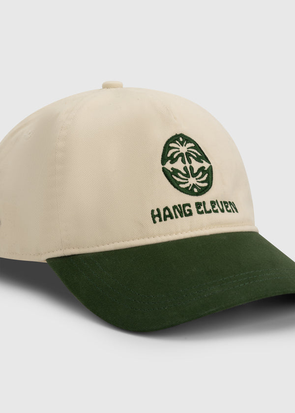 Two Tone Cap - Dark Green