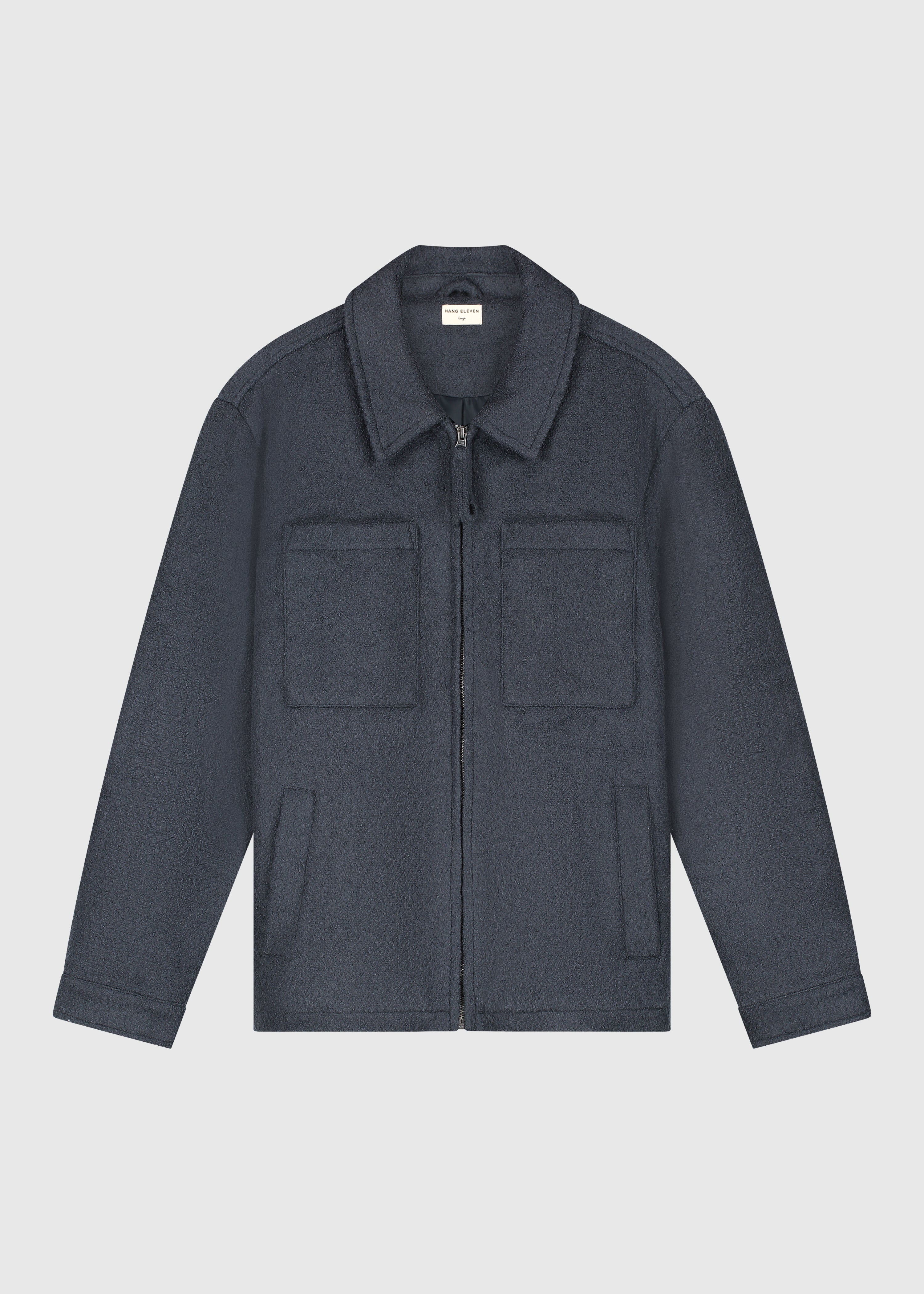 Veste en laine de qualité supérieure - Bleu marine
