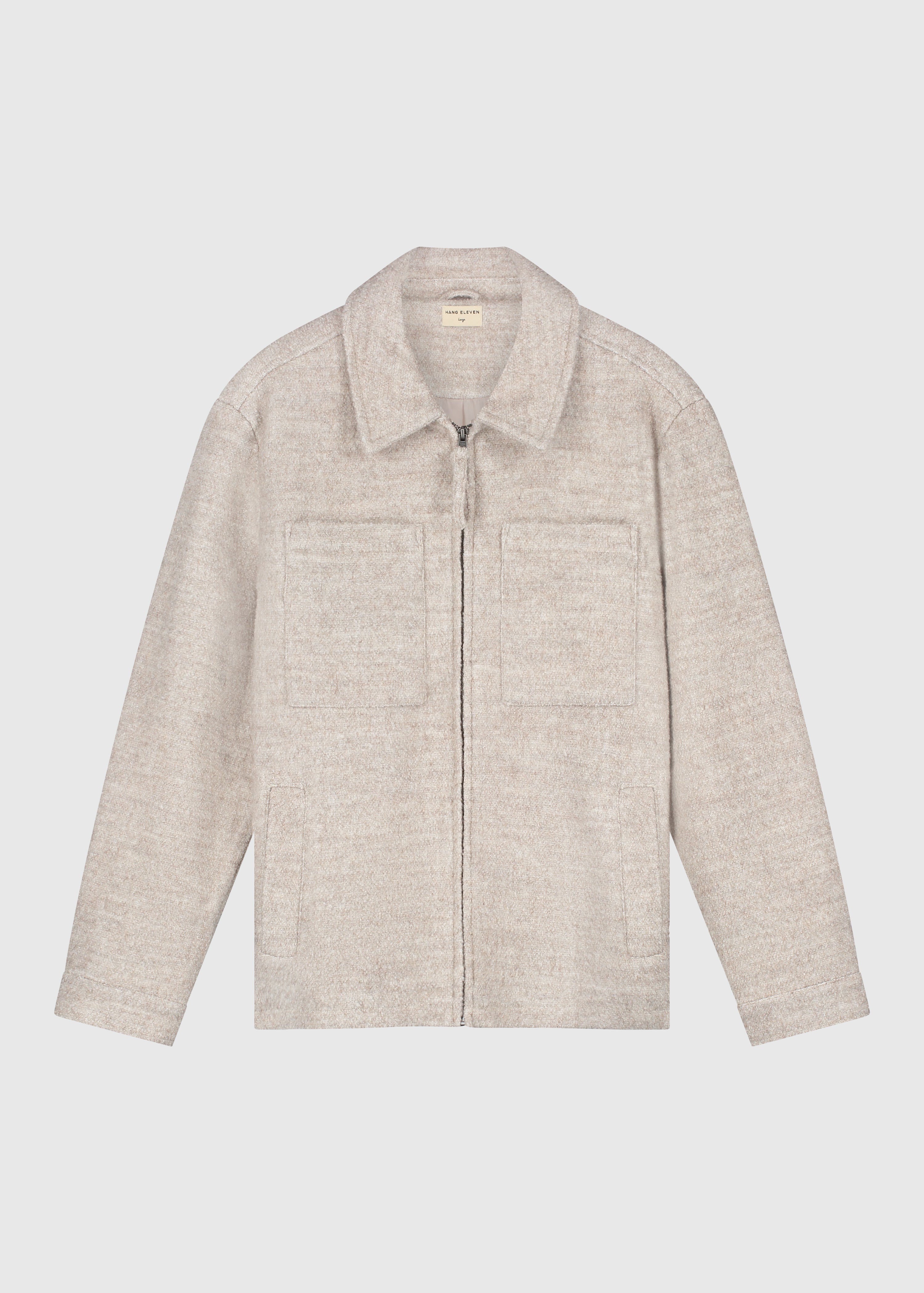 Premium Wool Jacket - Sand