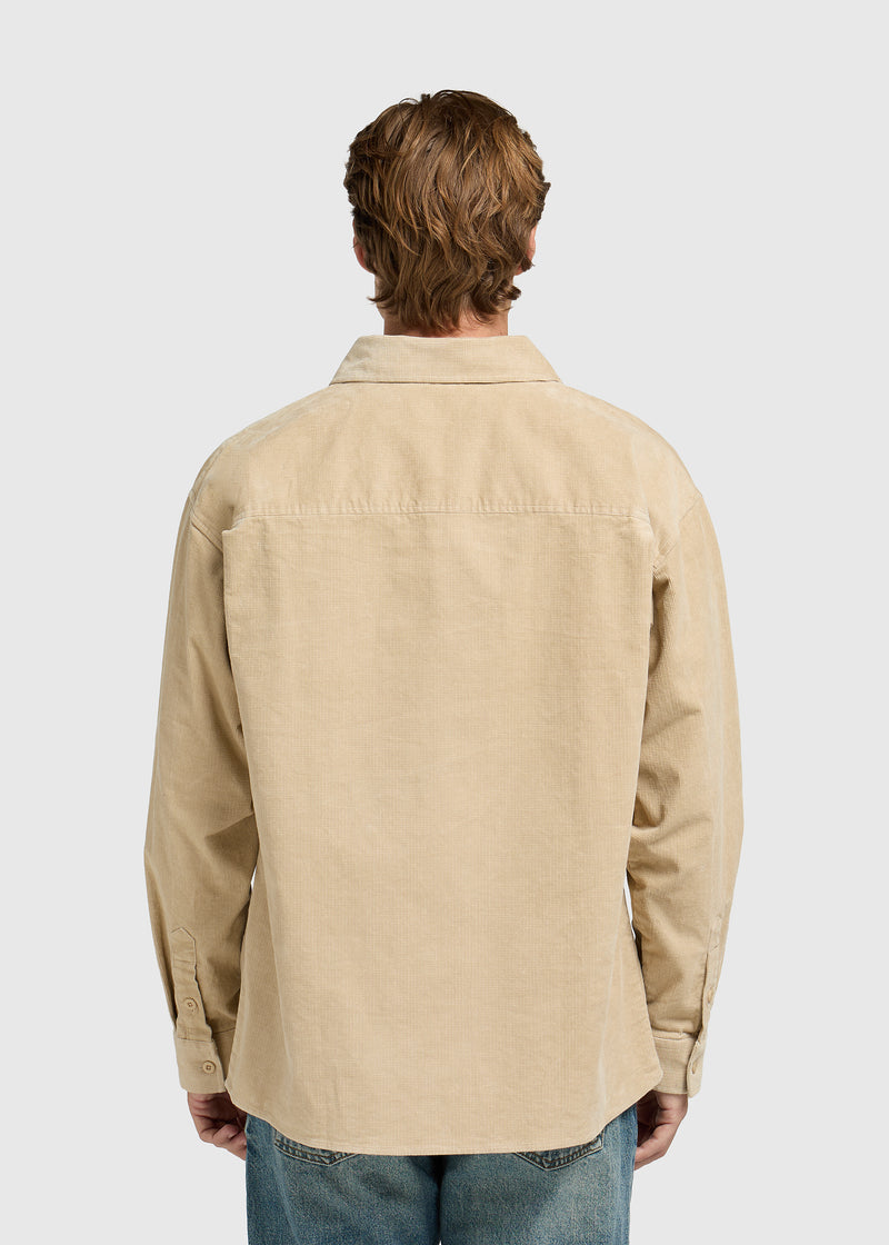 Mini Waffle Shirt - Sand