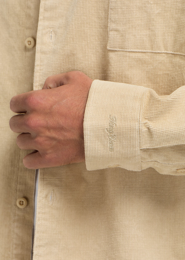 Mini Waffle Shirt - Sand