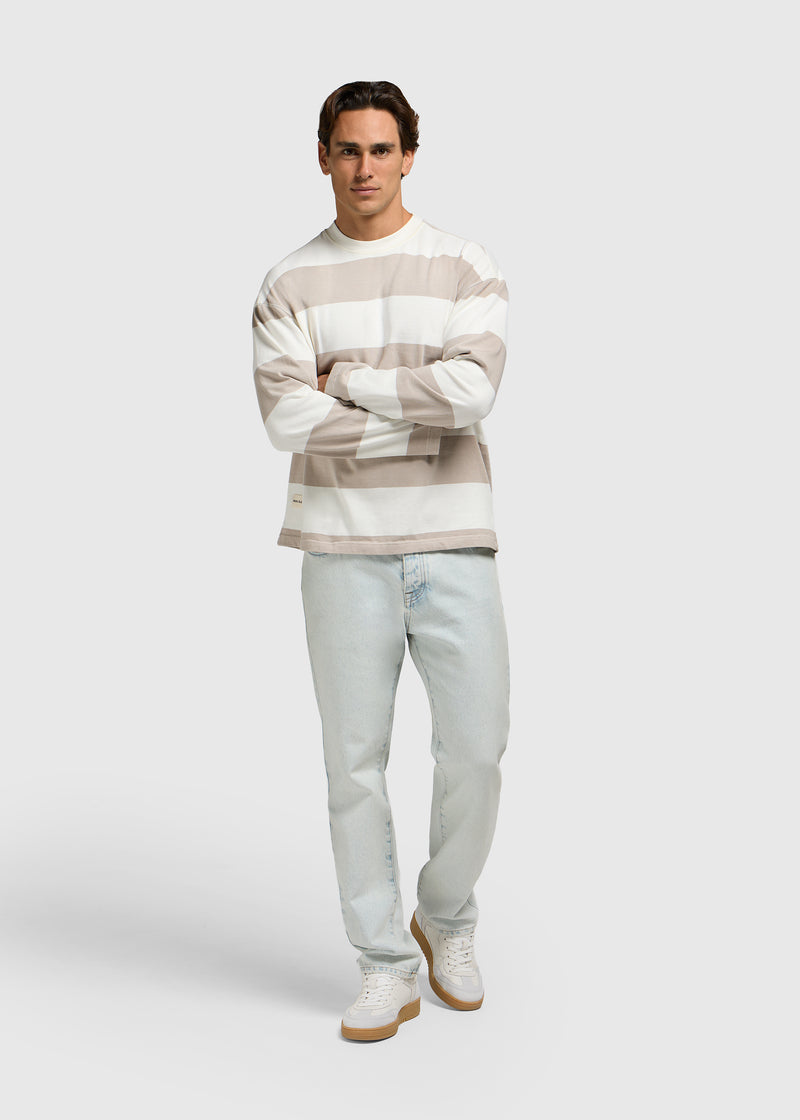 Big Stripe Longsleeve - Dove