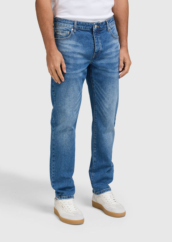 The Tapered Jeans - Blue Middle