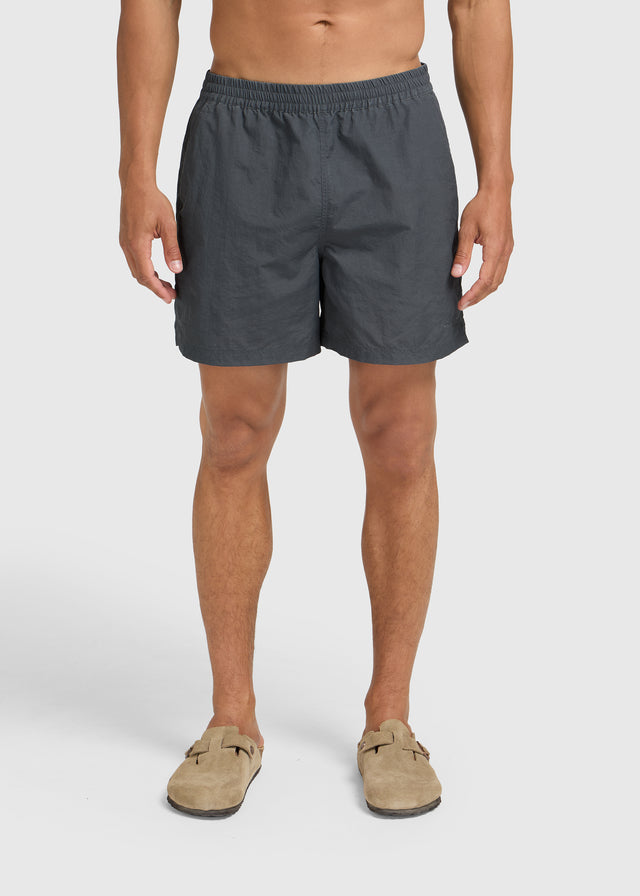 Short de plage délavé - Délavage à l'acide