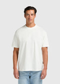 Clean Basic Tee - Cloud Dancer