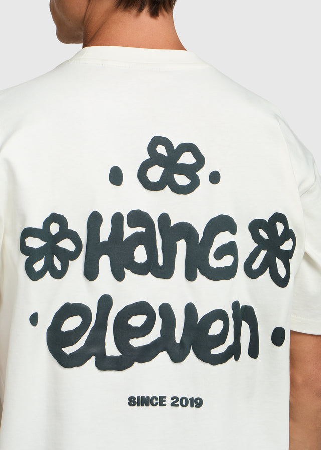 Retro Bloom Tee - Off White