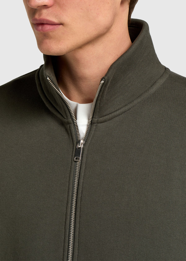 Heavy Full Zip Vest - Chimera Green