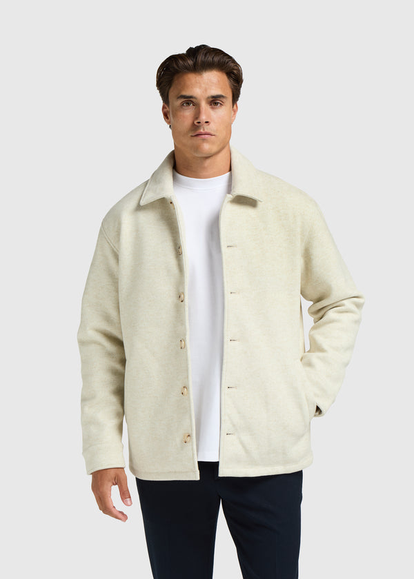 Padded Overshirt - Sand