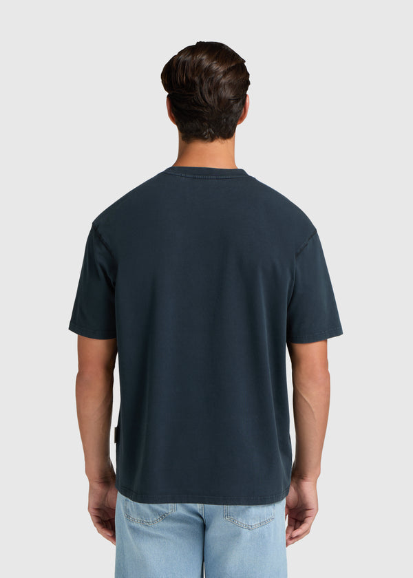 Clean Basic Tee - Navy Blue