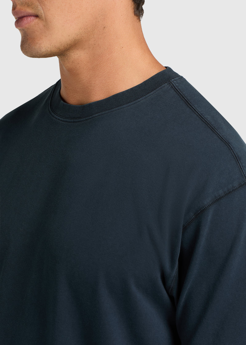 Clean Basic Tee - Navy Blue