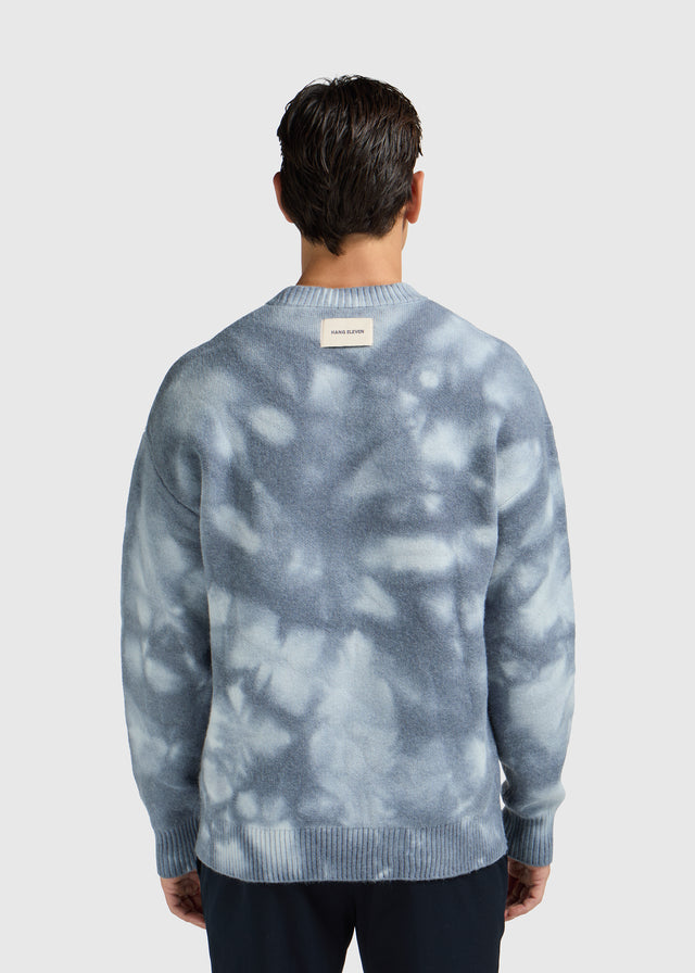 Cloud Knit Rundhalsausschnitt – Hellblau
