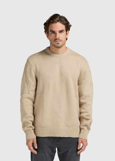 Premium Knit Crewneck - Desert