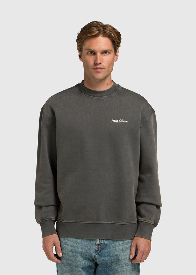 Cloud Crewneck - Grey Melee