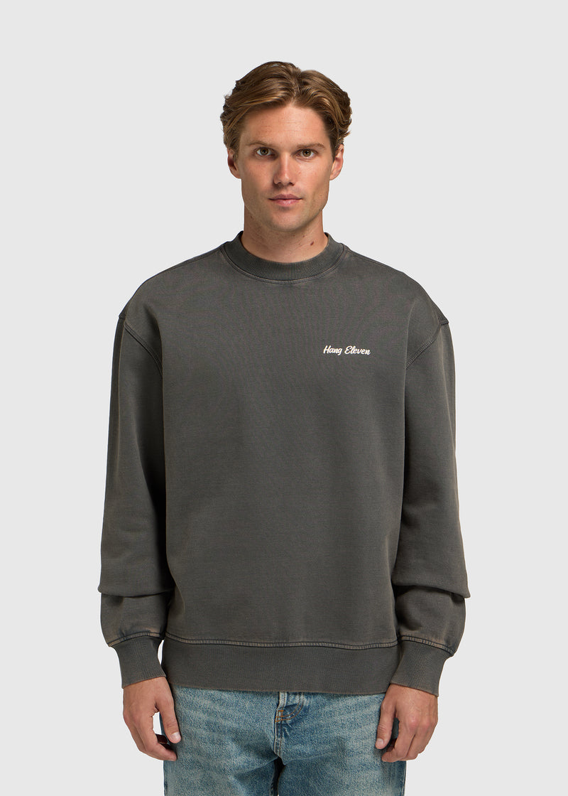 Cloud Crewneck - Grey Melee