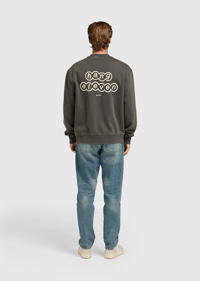 Cloud Crewneck - Grey Melee