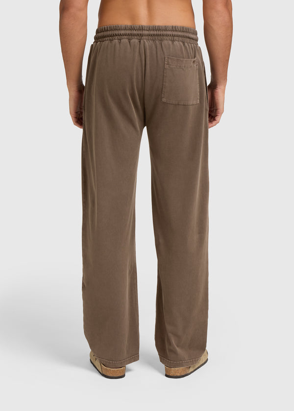 Loungewear-Hose – Braun