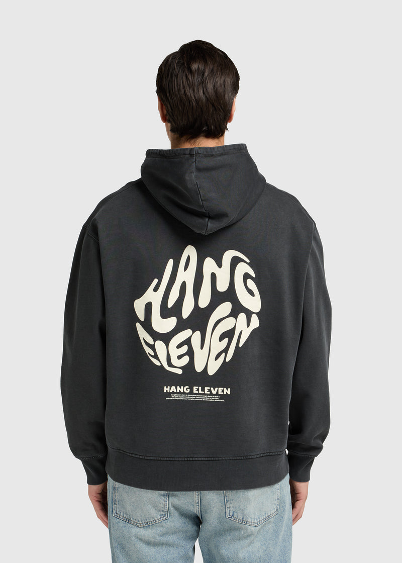 Wavy Brand Hoodie - Acid Wash