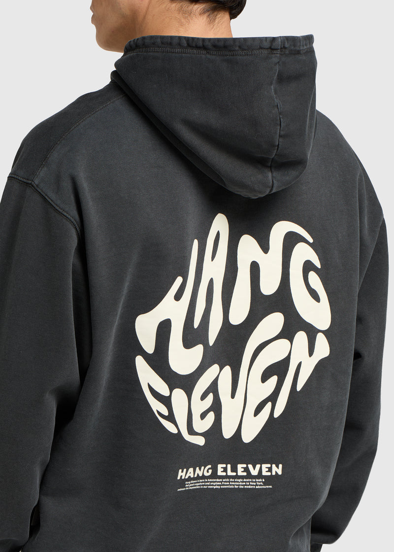 Wavy Brand Hoodie - Acid Wash