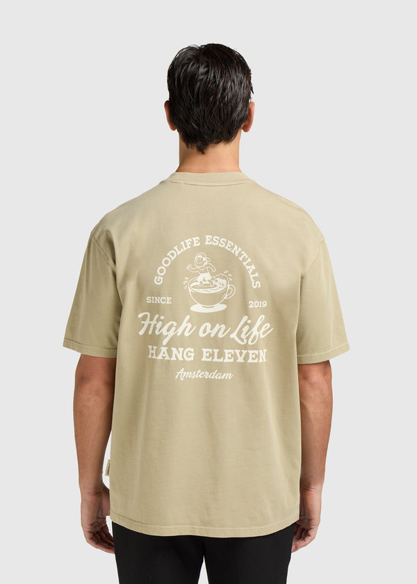 Life Tee - Slate Green
