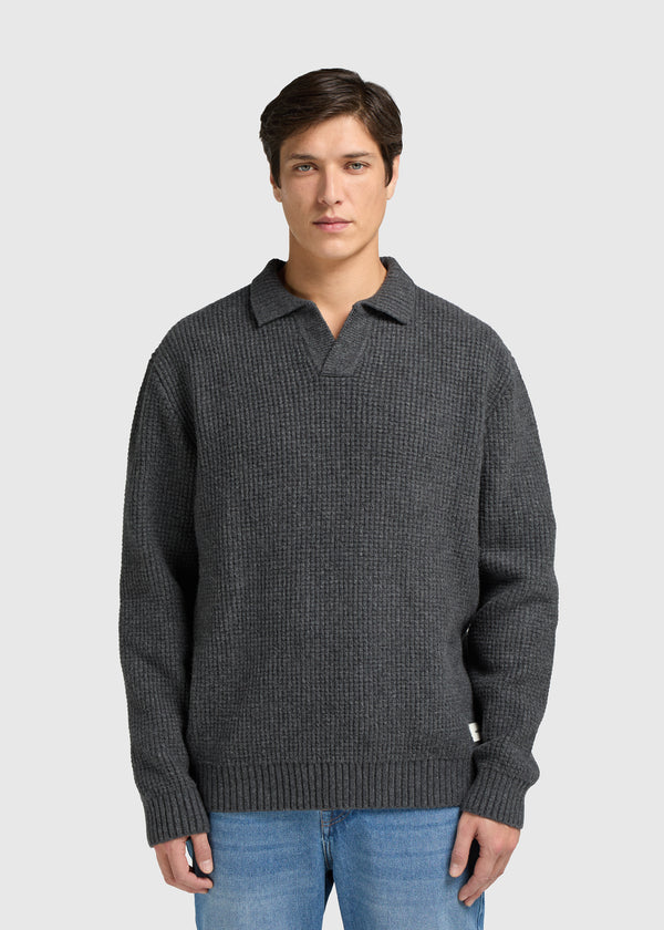 Heavy Riva Polo - Anthracite