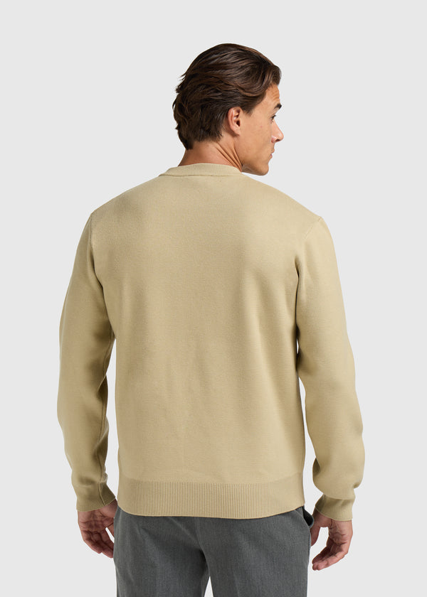 Compact Knit Crewneck - Light Green