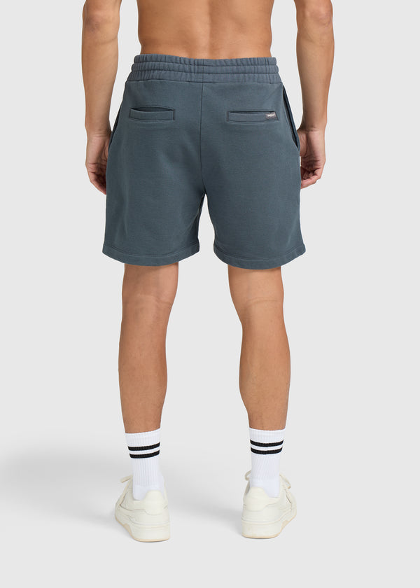 Vintage Washed Sweat Short - Ombre Blue