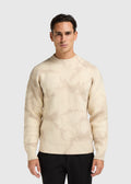 Col rond en tricot Cloud - Sable