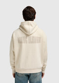 Waffle Artwork Hoodie - Sand