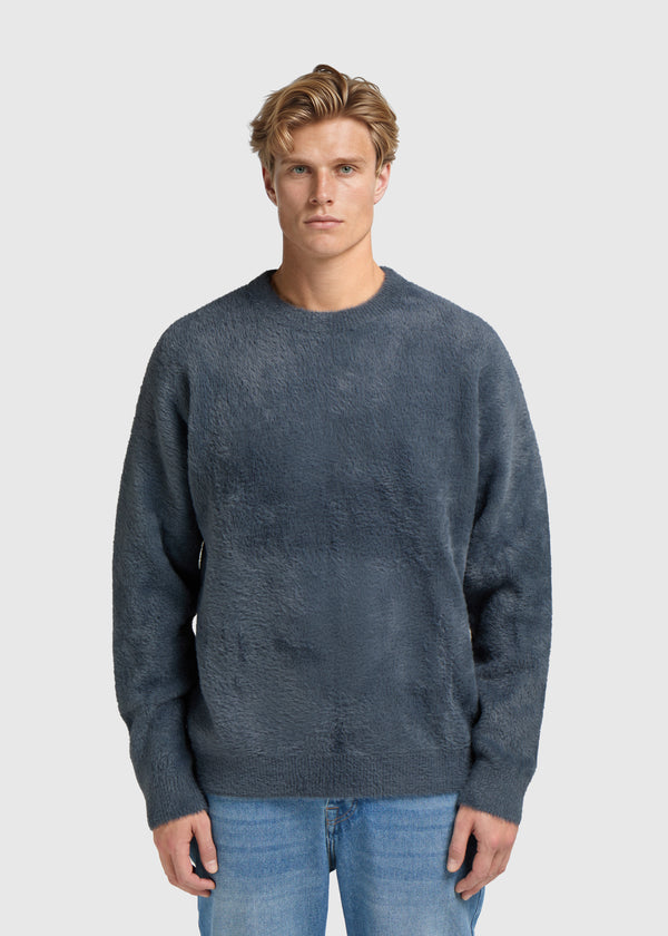 Hairy Brand Crewneck - Navy