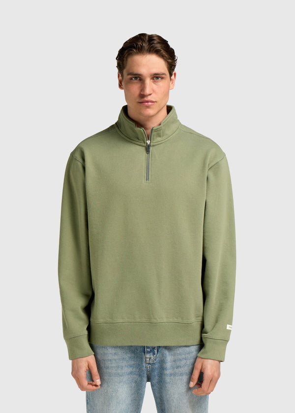 Vintage Half Zip - Green
