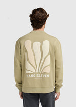 Florae Crewneck - Slate Green