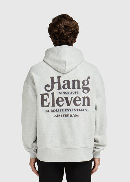 Sweat à capuche Goodlife - Gris chiné