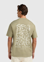 Olive Tee - Slate Green