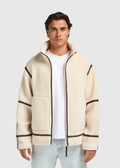Teddy Tape Jacket - Sand Brown