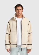 Teddy Jacket - Sand Brown