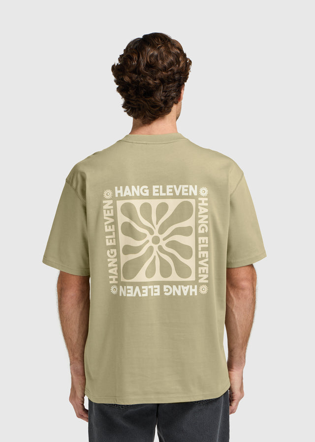 Bloom Tee - Schiefergrün