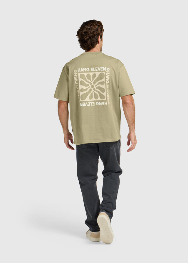 Bloom Tee - Schiefergrün