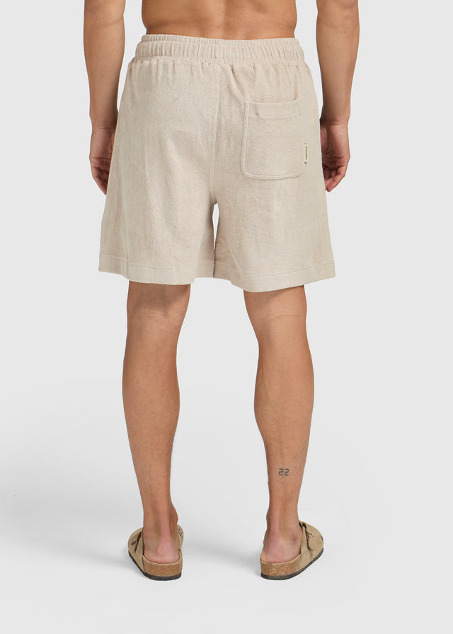 Short en éponge - Sable