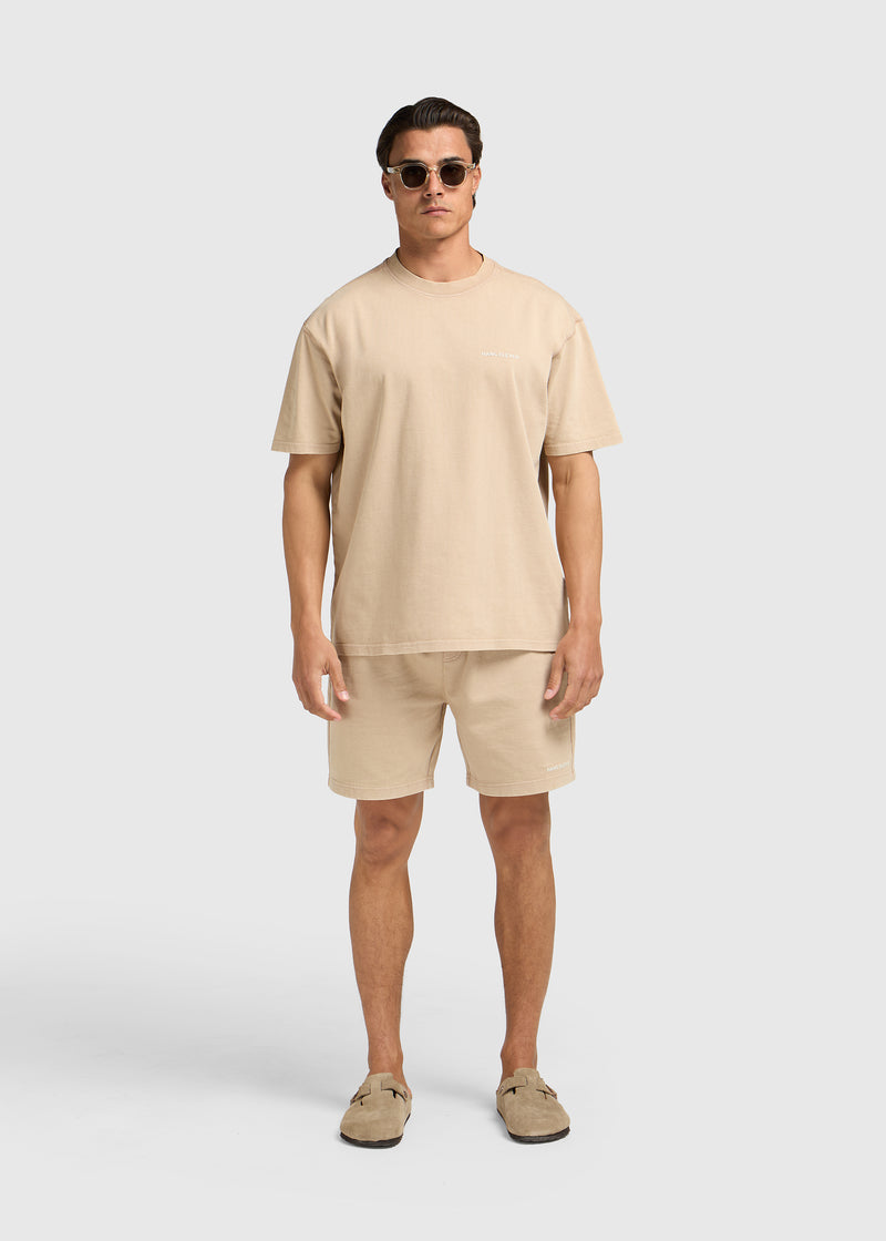 Washed Essential Tee - Rust