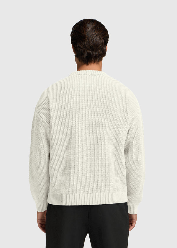 Clean Cable Knit - Light Sand