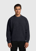 Clean Cable Knit - Dark Blue