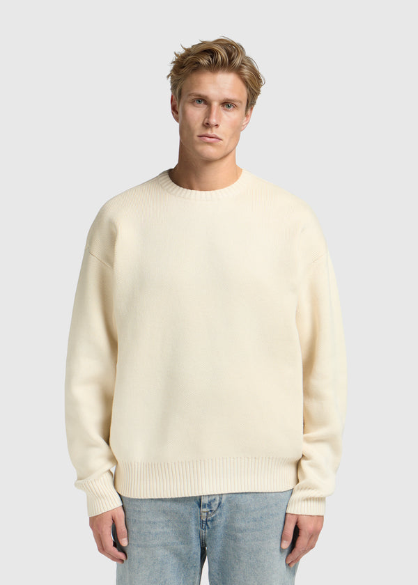 Paradise Knit Crewneck - Sand