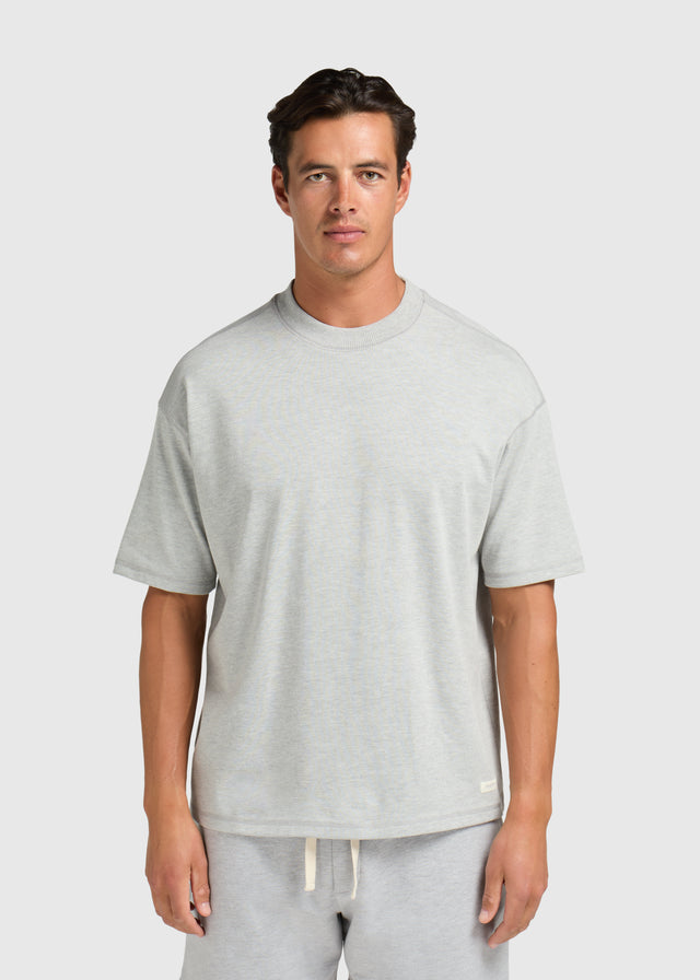 Vintage Washed Tee - Grey Melee