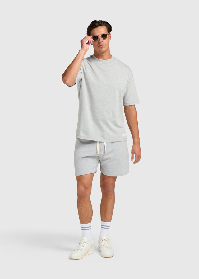Vintage Washed Tee - Grey Melee