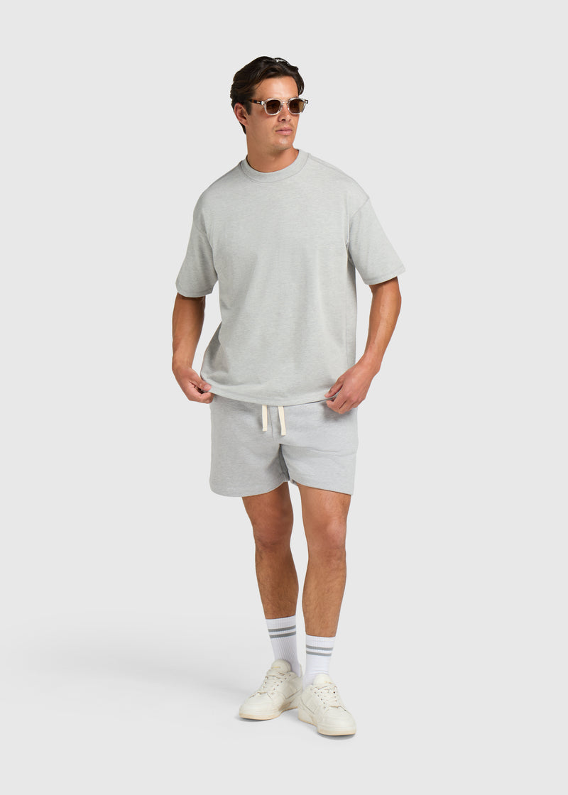 Vintage Washed Tee - Grey Melee